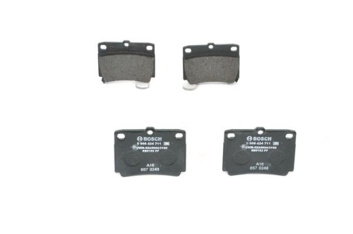 BOSCH 0 986 424 711 Fren Sistemleri Fren Balatası - MITSUBISHI PAJERO SPORT I (K7_, K9_) uyumlu