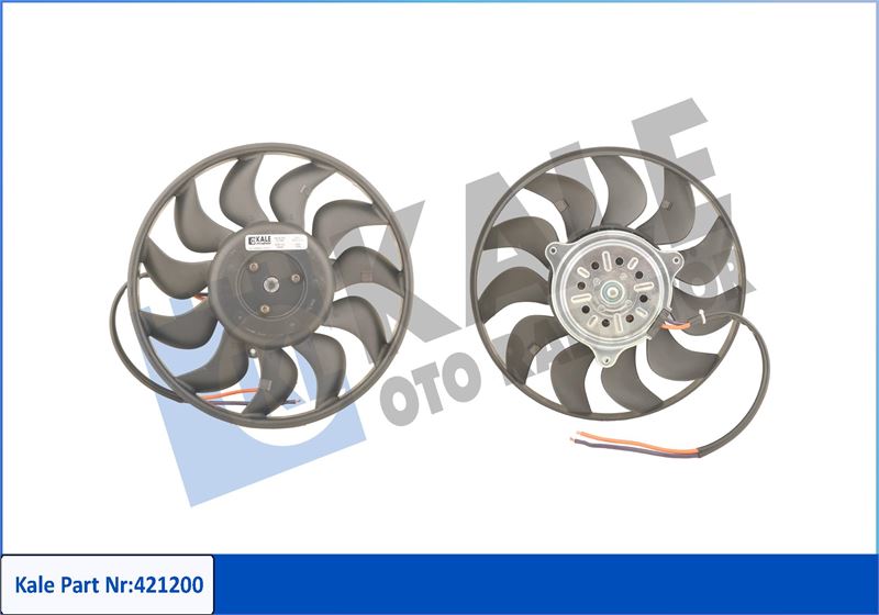 KALE OTO RADYATÖR 421200 Soğutma Sistemi Fan - AUDI A4 B6 (8E2) uyumlu