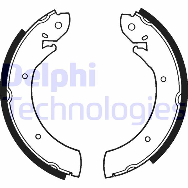 DELPHI LS1179 Fren Sistemleri Fren Pabucu - FORD GRANADA Turnier (GGNL) uyumlu