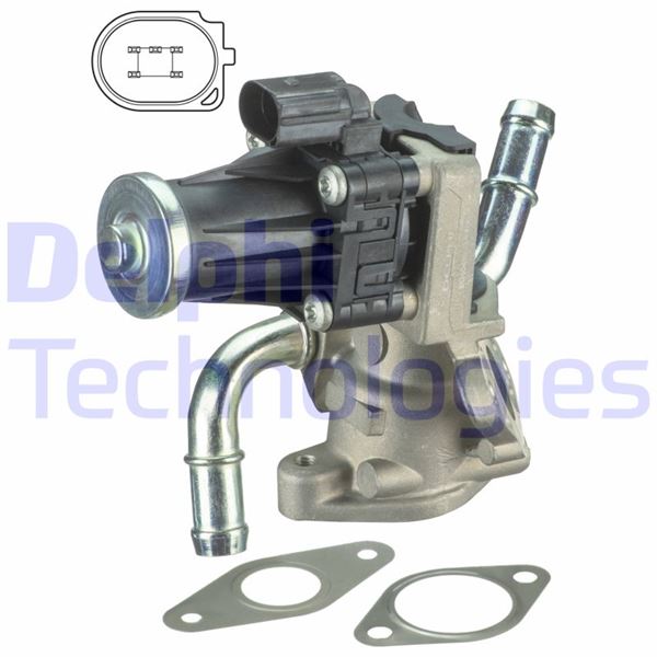 DELPHI EG10438-12B1 Motor EGR Parçaları - FORD TRANSIT Minibüs/Otobüs (FD_ _, FB_ _, FS_ _, FZ_ _, FC_ _) uyumlu