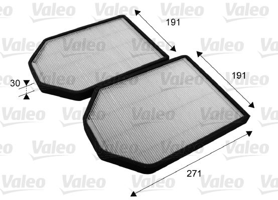 VALEO 698790 İklimlendirme Sistemi Polen Filtresi - AUDI A8 D2 (4D2, 4D8) uyumlu