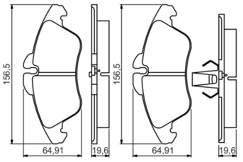BOSCH 0 986 495 245 30-GRP-0 986 495 245 Ürün Görseli