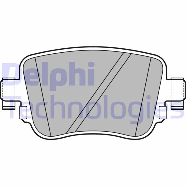 DELPHI LP2709 Fren Sistemleri Fren Balatası - SEAT ALHAMBRA (710, 711) uyumlu