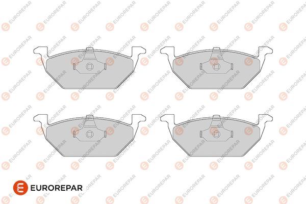 EUROREPAR 1682314480 Fren Sistemleri Fren Balatası - SEAT IBIZA IV (6J5, 6P1) uyumlu