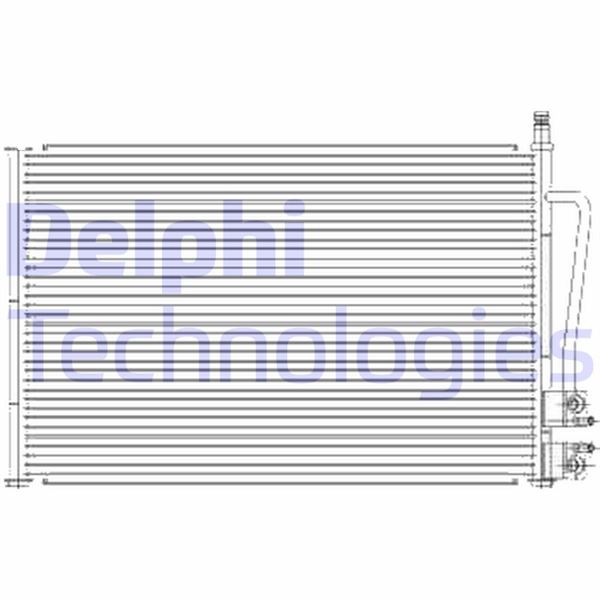 Klima Radyatörü - DELPHI - TSP0225459 Ürün Görseli