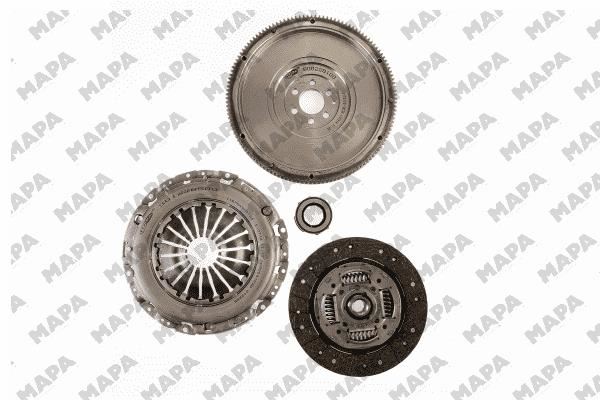 MAPA 001228620 Debriyaj Sistemi Debriyaj Seti - SEAT LEON (1P1) uyumlu