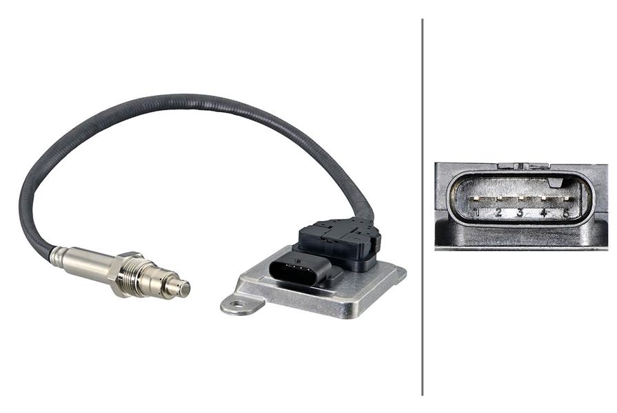 HELLA 6PN 358 307-151 Emme & Egzoz Sistemi Egzoz Sensörleri - MERCEDES-BENZ CLS (C218) uyumlu
