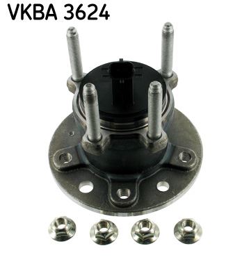 SKF VKBA 3624 Jant & Lastik & Bijon Poyra - SAAB 9-3 (YS3F, E79, D79, D75) uyumlu