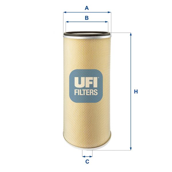 UFI 27.474.00 Motor Hava Filtresi - MERCEDES-BENZ SK uyumlu