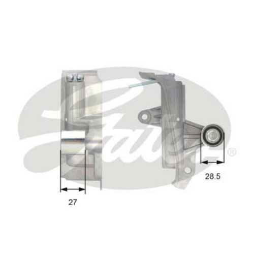 GATES T43028 Motor Titreşim Sönümleyici - VW PASSAT B5.5 (3B3) uyumlu
