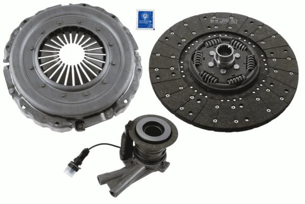 SACHS 3400 710 014 Debriyaj Sistemi Debriyaj Seti - MERCEDES-BENZ AXOR 2 uyumlu