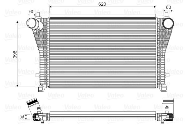 VALEO 818347 Motor Turbo Radyatörü - SEAT LEON ST (5F8) uyumlu