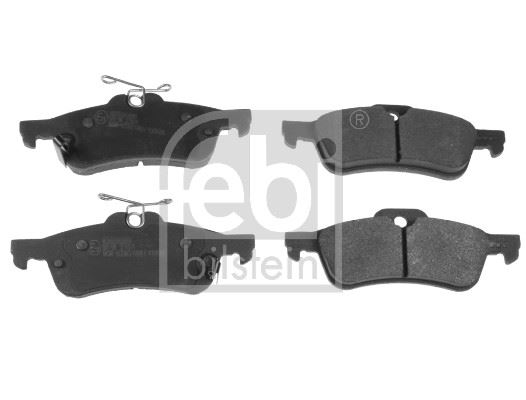 FEBI BILSTEIN 116283 Fren Sistemleri Fren Balatası - TOYOTA YARIS (_P13_) uyumlu