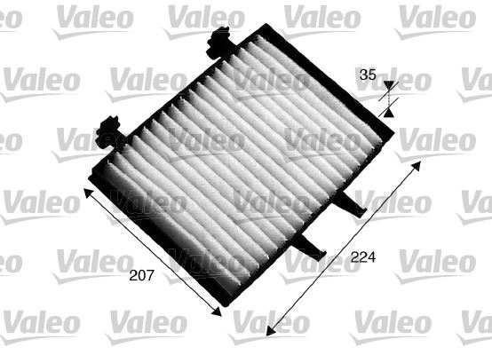 VALEO 715547 İklimlendirme Sistemi Polen Filtresi - MITSUBISHI SPACE RUNNER MPV (N1_W, N2_W) uyumlu