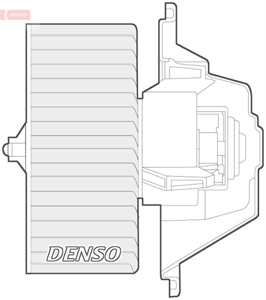 DENSO DEA09004 İklimlendirme Sistemi Fan Parçaları - FIAT PUNTO (176_) uyumlu