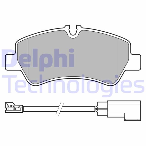 DELPHI LP3619 Fren Sistemleri Fren Balatası - FORD TOURNEO CUSTOM V362 Minibüs/Otobüs (F3) uyumlu