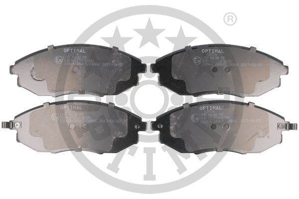 OPTIMAL BP-12574 Fren Sistemleri Fren Balatası - CHEVROLET EPICA (KL1_) uyumlu