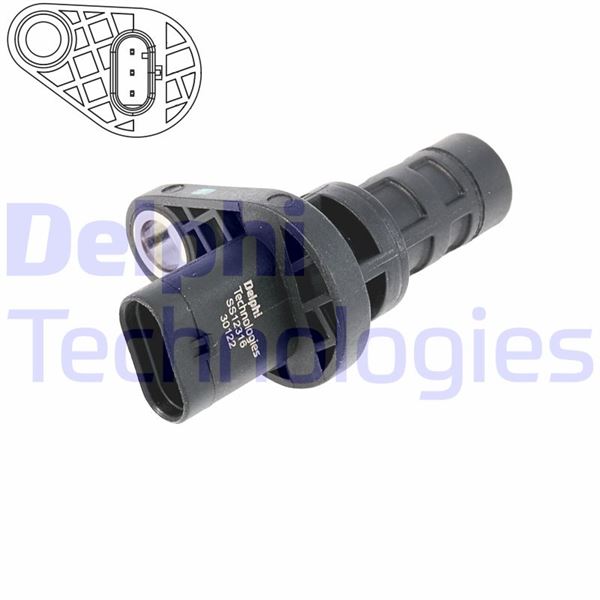 DELPHI SS12316-12B1 Ateşleme Sistemi İmpuls Verici - FIAT BRAVO II (198_) uyumlu
