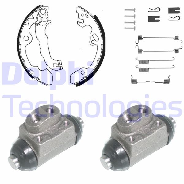 DELPHI KP935 Fren Sistemleri Fren Pabucu - FORD FOCUS I Turnier (DNW) uyumlu