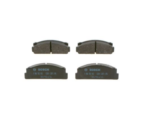 BOSCH 0 986 TB2 002 Fren Sistemleri Fren Balatası - MERCEDES-BENZ S-SERISI (W116) uyumlu