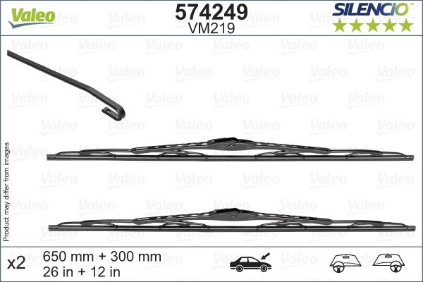 VALEO 574249 Kaporta & Gövde Parçaları Cam Silecek Mekanizması - NISSAN NOTE (E12) uyumlu