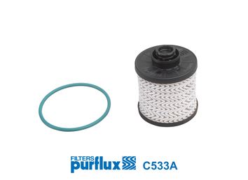 PURFLUX C533A Yakıt Sistemi Yakıt Filtresi - CITROËN C4 II (NC_) uyumlu