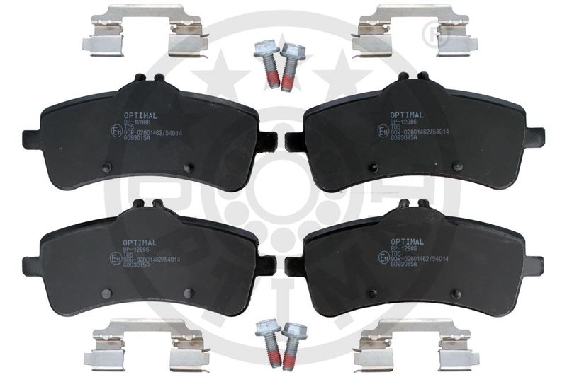 OPTIMAL BP-12986 Fren Sistemleri Fren Balatası - MERCEDES-BENZ S-SERISI (W222, V222, X222) uyumlu