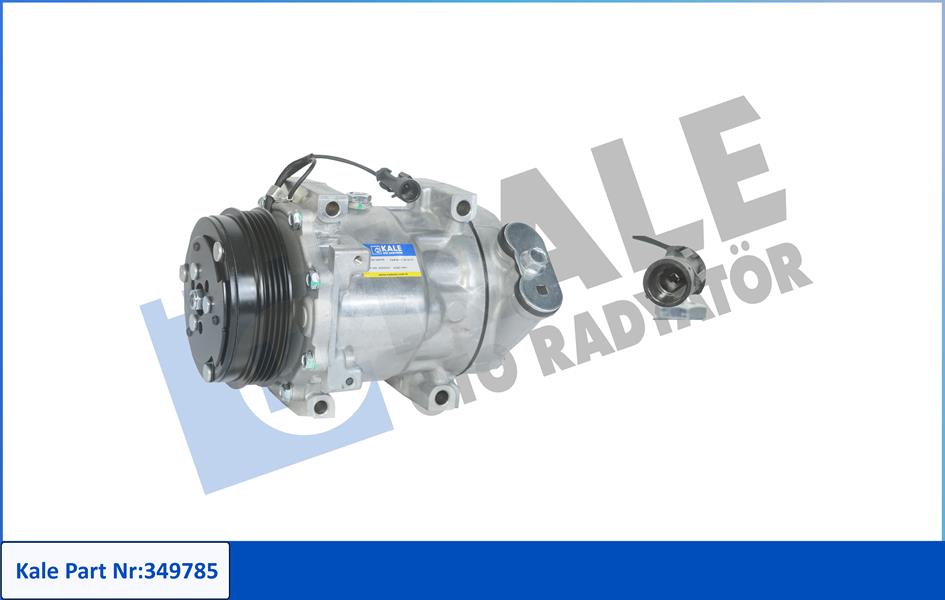 KALE OTO RADYATÖR 349785 İklimlendirme Sistemi Kompresör Parçaları - FIAT DUCATO Panelvan/Van (250_) uyumlu