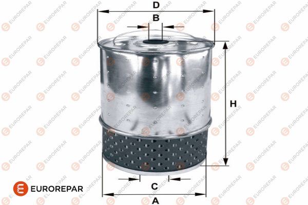 EUROREPAR 1682285180 Motor Yağ Filtresi - MERCEDES-BENZ 190 (W201) uyumlu