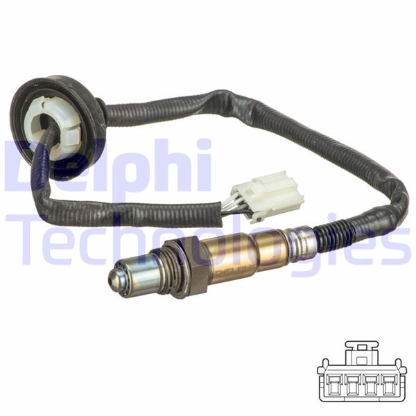 DELPHI ES20644-12B1 Emme & Egzoz Sistemi Egzoz Sensörleri - SMART FORFOUR (454) uyumlu