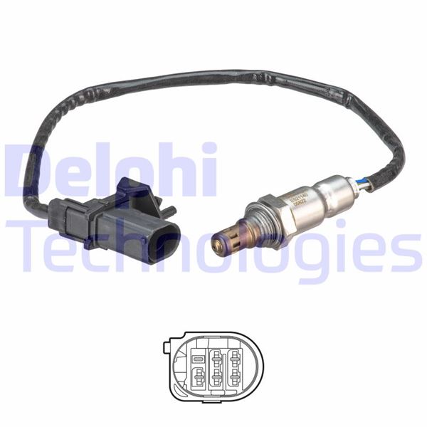 DELPHI ES21140-12B1 Emme & Egzoz Sistemi Egzoz Sensörleri - FORD C-MAX II (DXA/CB7, DXA/CEU) uyumlu