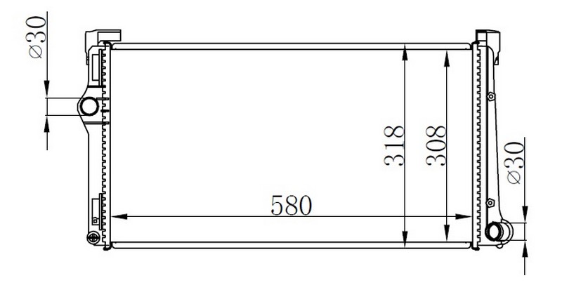 Su Radyatörü - BFI035026 Ürün Görseli