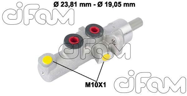 CIFAM 202-773 Fren Sistemleri Ana Fren Merkezi - MERCEDES-BENZ E-SERISI (W124) uyumlu