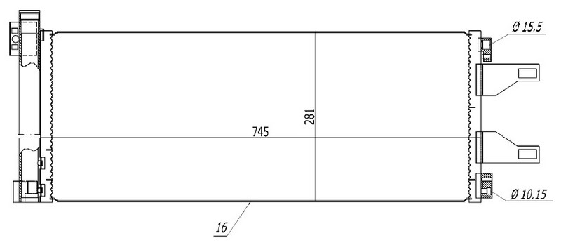 Klima Radyatörü - CFI770016 Ürün Görseli