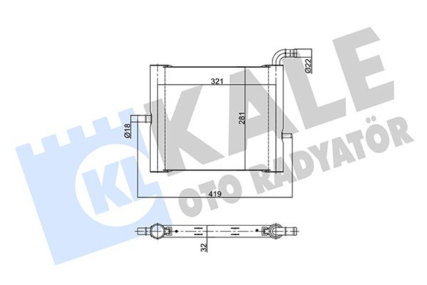 KALE OTO RADYATÖR 356215 Motor Basınç Regülatörü - LAND ROVER RANGE ROVER IV (L405) uyumlu