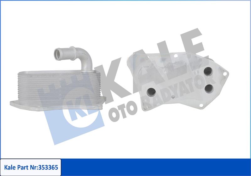 KALE OTO RADYATÖR 353365 Motor Yağ Soğutucusu - OPEL ASTRA J Sports Tourer (P10) uyumlu