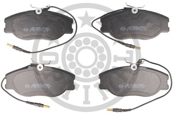 OPTIMAL BP-10043 Fren Sistemleri Fren Balatası - PEUGEOT 806 (221) uyumlu
