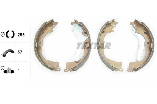 TEXTAR 91078700 Fren Sistemleri Fren Pabucu - VW AMAROK (2HA, 2HB, S1B, S6B, S7A, S7B, AGD) uyumlu