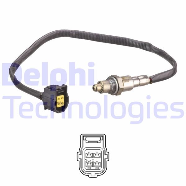 DELPHI ES21202-12B1 Emme & Egzoz Sistemi Egzoz Sensörleri - MERCEDES-BENZ GLK-SERISI (X204) uyumlu