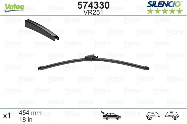 VALEO 574330 Kaporta & Gövde Parçaları Cam Silecek Mekanizması - VW TRANSPORTER T5 Minibüs/Otobüs (7HB, 7HJ, 7EB, 7EJ) uyumlu