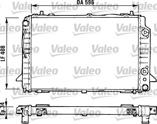 VALEO 731430 Diğer Diğer Donanım & Parçalar - AUDI COUPE B3 (89, 8B3) uyumlu