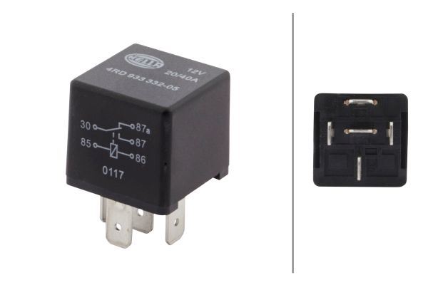 HELLA 4RD 933 332-051 Elektrik Sistemi Röle & Sigorta