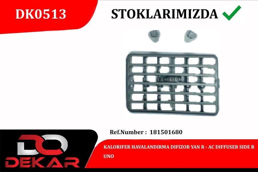 Havalandırma Difüzörü - DEKAR - DK0513 Ürün Görseli