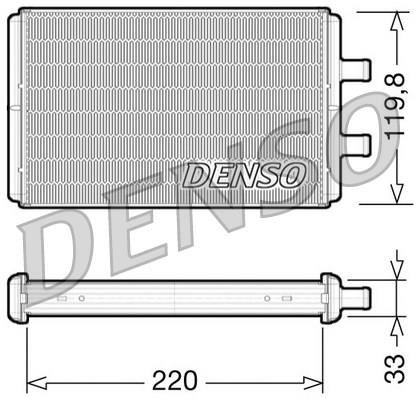 Kalorifer Radyatörü - DENSO - DRR12007 Ürün Görseli