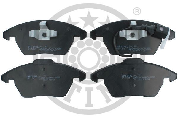 OPTIMAL BP-12531 Fren Sistemleri Fren Balatası - AUDI TT (8J3) uyumlu