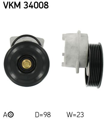 SKF VKM 34008 Motor Kayış Gergisi - FORD FIESTA IV (JA_, JB_) uyumlu