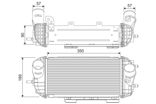 VALEO 818538 Motor Turbo Radyatörü - HYUNDAI TUCSON (TL, TLE) uyumlu