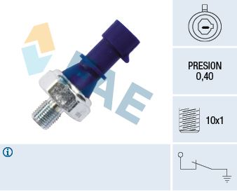 FAE 12439 Motor Motor Elektrik Donanımı - OPEL CORSA D (S07) uyumlu