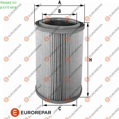 EUROREPAR 1680328480 Motor Hava Filtresi - FIAT DOBLO Kasa/büyük limuzin (223_) uyumlu