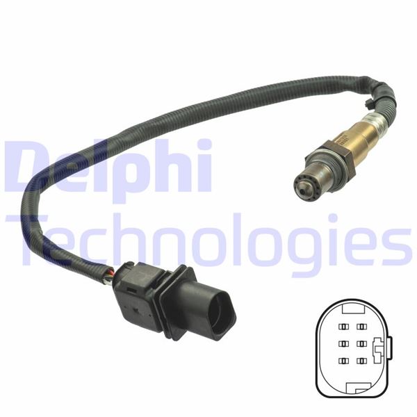 DELPHI ES21212-12B1 Emme & Egzoz Sistemi Egzoz Sensörleri - OPEL INSIGNIA A Sedan (G09) uyumlu